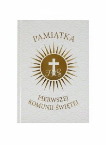 Książeczka edukacyjna Pamiątka Pierwszej Komunii Świętej Zielona Sowa