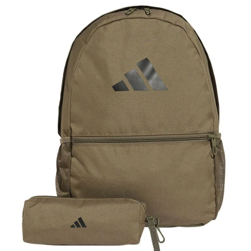 Plecak Classic oliwkowy z saszetką Adidas (JD3091)