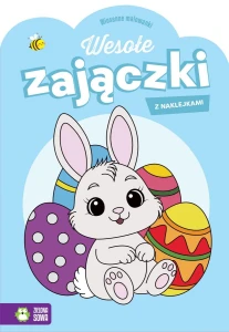 Książeczka edukacyjna Wiosenne malowanki. Wesołe zajączki. Zielona Sowa