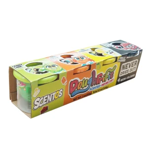 Ciastolina 4 kol. PACHNĄCA NEONOWA 4 szt. 340g Dumel (ST42741)