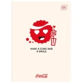 Zeszyt A5 HYBRID COCA COLA 60k. 70g krata Interdruk (ZE60KFG)