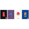 Zeszyt A5 HYBRID COCA COLA 60k. 70g krata Interdruk (ZE60KFG)
