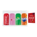 Zakreślacz COCA COLA mini wkład mix Interdruk (4 szt mix)