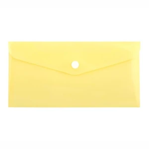 Teczka plastikowa na zatrzask Pastel DL żółty Biurfol (TKP-DL-03)