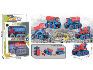 Samochód AUTO LOKOMOTYWA 2W1 BKOL8770 Bigtoys (BKOL8770)