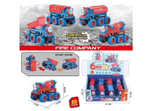 Samochód AUTO LOKOMOTYWA 14,5CM Bigtoys (BKOL8206)