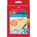 Kredki świecowe wykręcane 12 kol. Faber Castell (120003 FC)