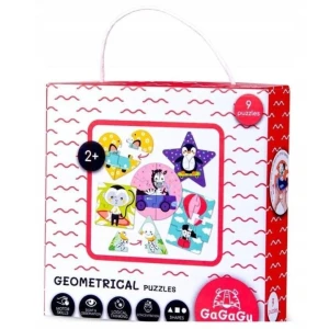 Puzzle GAGAGU GEOMETRYCZNE 9 el. Gagagu (GGG0329)
