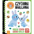 Książka dla dzieci CZYTANKI-NAKLEJANKI. UCZĘ SIĘ CZYTAĆ Z ZAJĄCZKIEM. RODZIC CZYTA, DZIECKO NAKLEJA