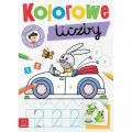 Książka dla dzieci KOLOROWE LICZBY. EDUKACYJNA KSIĄŻECZKA Z NAKLEJKAMI