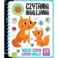 Książka dla dzieci CZYTANKI-NAKLEJANKI. UCZĘ SIĘ CZYTAĆ Z LISKIEM. RODZIC CZYTA, DZIECKO NAKLEJA