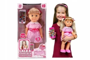 Lalka Natalia CHODZĄCA 41CM ZE SMARTFONEM [mm:] 410 Artyk (143090)