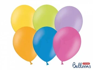 Balon gumowy Strong, Pastel mix 300mm 29cal Partydeco (SB14P-000)