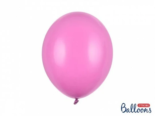 Balon gumowy Strong Pastel Fuchsia 100 szt. fuksja 300mm Partydeco (SB14P-080)