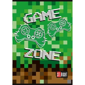 Zeszyt A5 GAME ZONE 32k. 70g linia podwójna kolorowa Unipap