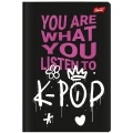Zeszyt A5 K-POP VIBES 60k. 70g krata Unipap