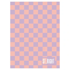 Zeszyt A5 CHECKERED VIBE 32k. 70g krata Unipap