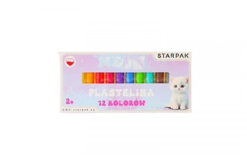 Plastelina 12 kol. mix Starpak (584206)