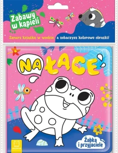 Książeczka edukacyjna Żabka i przyjaciele. Na łące. Zabawy w kąpieli Aksjomat (4373)