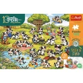 Puzzle Trefliki Świat krówek 100 el. Trefl (16584)