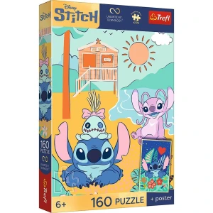 Puzzle Stitch PREMIUM PLUS KIDS Na fali 160 el. Trefl (15436)