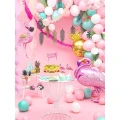 Balon gumowy pastelowy 100 szt różowy 270mm 12cal Partydeco (SB12P-081J)