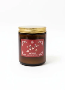 Świeczka ozdobna Smell me Winter Magic 250 ml czerwona Pavoncella (5906492907788)