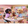Puzzle Jamniki w kawiarni 300 el. Trefl (23050)