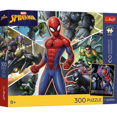 Puzzle Spiderman PREMIUM PLUS KIDS 300 el. Trefl (23047)