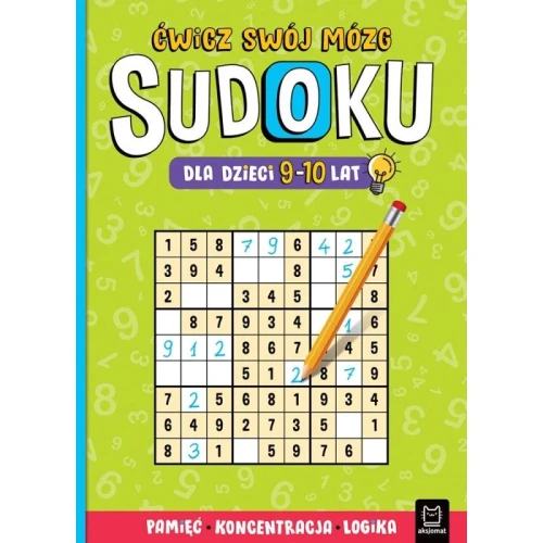 Książka dla dzieci sudoku Aksjomat