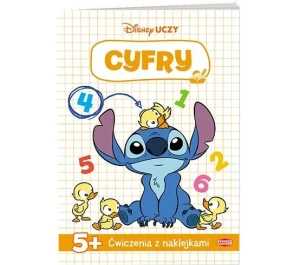 Książka dla dzieci Disney Uczy. Stitch. Cyfry Ameet (UDN 9310)