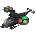 Helikopter Wojskowy Ogromne Skrzydła Światła Dźwięk Obraca Się Lean (10039)