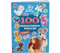 Książka dla dzieci Disney. Psy & koty. 100 Brokatowych Naklejek Ameet (NB 9114)
