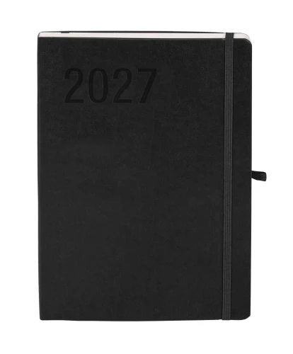Kalendarz książkowy (terminarz) 2027 IMPRESJA tygodniowy czarny B5 Antra
