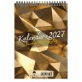Kalendarz biurkowy PIONOWY biurkowy trójdzielny A5 Avanti (KBA5-TR)