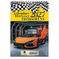 Kalendarz biurkowy PIONOWY biurkowy trójdzielny A5 Avanti (KBA5-TR)