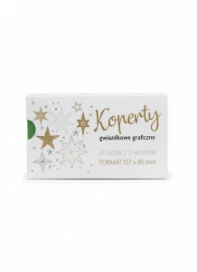 Koperta C6 Prezentowe mix Pol-mak (KP01_GWGR) 20 sztuk