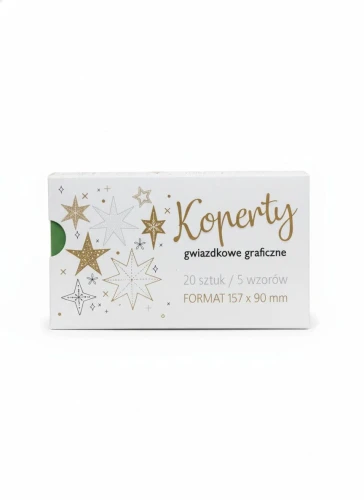 Koperta C6 Prezentowe mix Pol-mak (KP01_GWGR) 20 sztuk