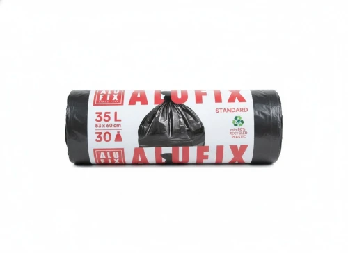 Worki na śmieci standard kolor: czarny 35L 30 szt Alufix (BS-AX-655483)