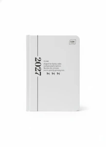 Kalendarz książkowy (terminarz) SIMPLICITY A6 Interdruk (192)