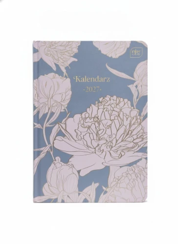 Kalendarz książkowy (terminarz) METALIC PEONY A5 Interdruk (192)