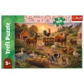 Puzzle Przyjaciele ze wsi 100 el. Trefl (16609)
