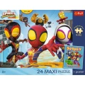Puzzle Spidey Przygody pajęczej ekipy 24 el. Trefl (14387)