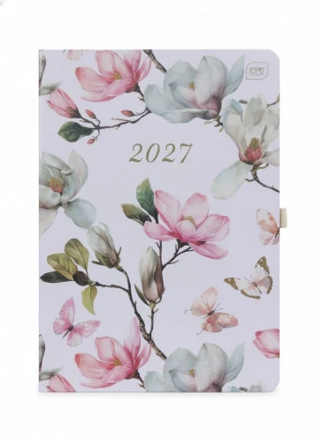 Kalendarz książkowy (terminarz) METALIC MAGNOLIA B5 Interdruk (192)