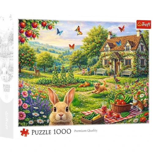 Puzzle Domek na wsi 1000 el. Trefl (10995)