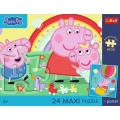 Puzzle Peppa Pig Świnkowe dni 24 el. Trefl (14387)
