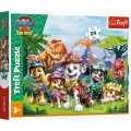 Puzzle Paw Patrol Prehistoryczna przyjaźń 24 el. Trefl (14382)