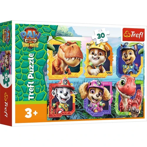 Puzzle Paw Patrol Wyspa Dinozaurów 30 el. Trefl (18336)
