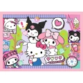 Puzzle Hello Kitty Słodkie przygody 4w1 el. Trefl (34702)