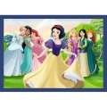 Puzzle Stitch Romantyczne księżniczki 4x88 el. Trefl (34700)